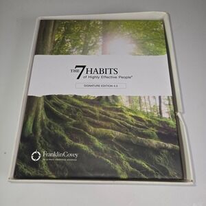 New‎ Sealed Franklin Covey 7 Habits of Highly Effective People Edition Planner